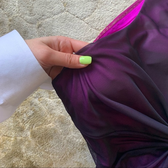 One Shoulder Formal Gown - Picture 8 of 16